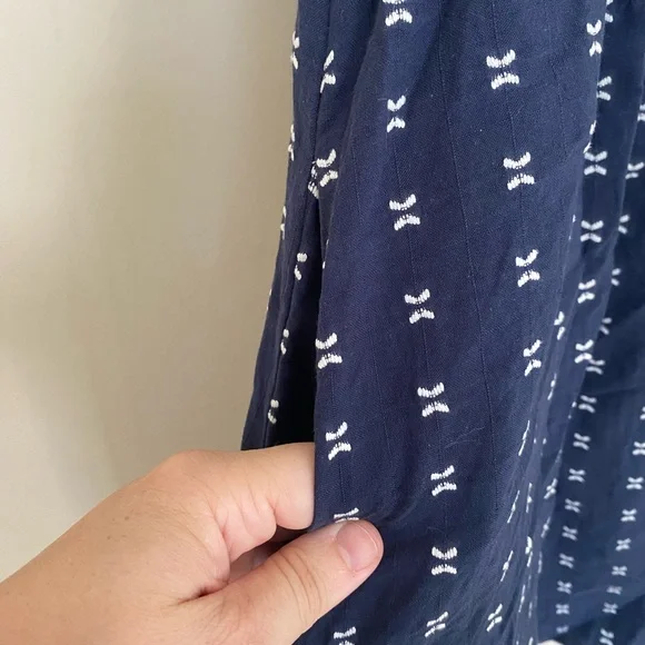 Madewell v-neck Dolman Sleeve Mini Dress size XL - Picture 3 of 6